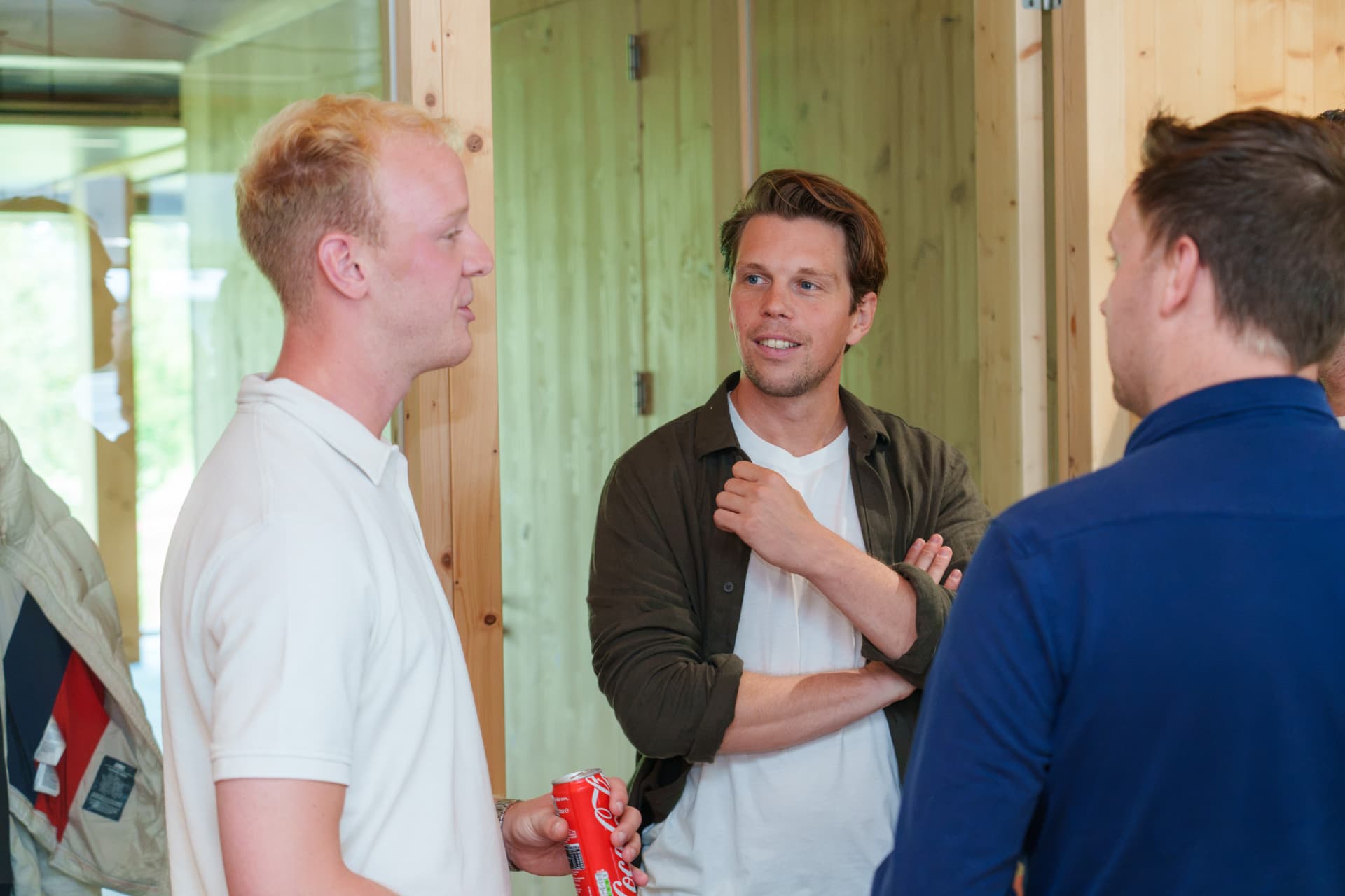 Gesprek tijdens ons AI-event